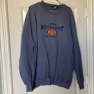 Vintage SMU crew neck sweatshirt